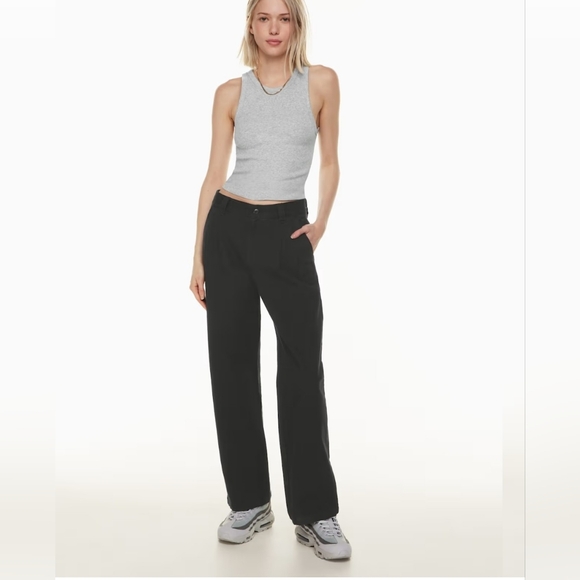 NWT TNA Aritzia Gallivant Pant Size 4 Ecru - Picture 2 of 9